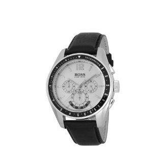 Hugo Boss Herren Armbanduhr XL Gents Modern Chronograph Leder 1512407