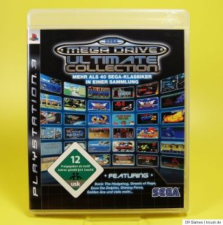 SEGA Mega Drive Ultimate Collection   wie neu   dt. Version PS3 Spiele