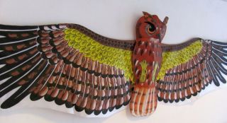 3D HUGE GIANT CARIBBEAN OWL KITE FLYING TOY / CHINESE ART & CRAFTS