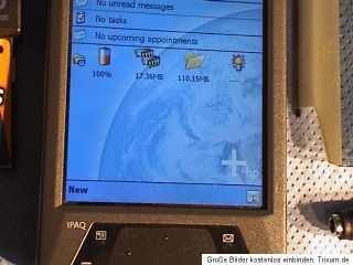 U4 HP iPAQ hx 4700 Pocket PC mit GPS Antenna