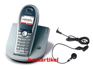 Swisscom TOP S328 Schnurlos Komfort Telefon mit HEADSET