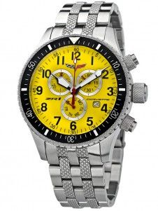 Corvette Herrenuhr CR ZR1/329 yellow Chronograph