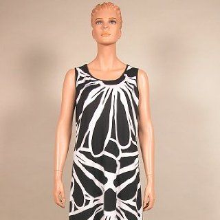 Nanso Longdress Hauskleid ohne Arm mit Taschen 120 cm lang Gr. M L XL