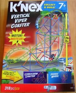 Knex Achterbahn Vertical Viper Coaster K`nex 318 Teile