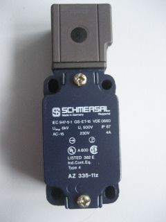 Sicherheitsschalter Schmersal AZ 335 11z IEC947 5 1 GS ET 15 VDE 0660