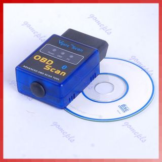 Mini ELM327 OBD II OBD2 Bluetooth Auto Scan Tool V1.5