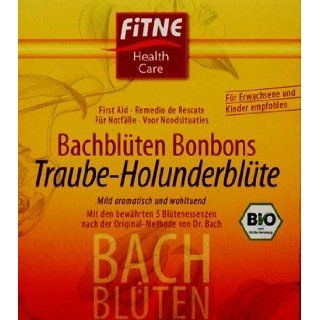 BACHBLUETEN Bonbons Traube Holunder 20 St Drogerie