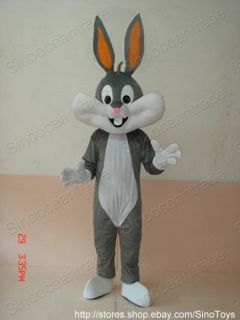 Bugs Bunny RABBIT ADULT CARTOON MASCOT COSTUME SUIT UK