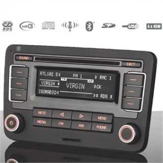 TELEFUNKEN Autoradio CD  USB SD Bluetooth Volkswagen VW Golf 6 VI