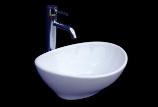 Lux aqua Kleines WC Waschbecken 405x330x140mm 4047