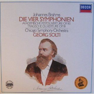 Brahms Die vier Symphonien [Vinyl Schallplatte] [4 LP Box Set] Sir