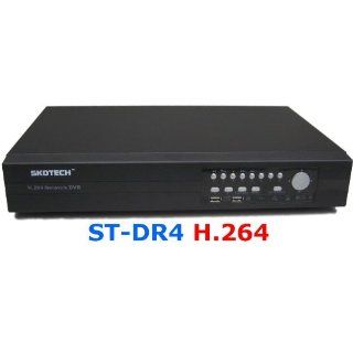 SKOTECH ST DVR4 H.264 4 Kanal DVR VGA Internet 2x SATA 