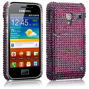 Diamante Case Covers For Samsung Galaxy Ace Plus S7500 Silver,Pink