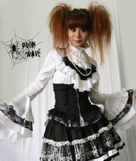 Fashion Visual Punk Kera Lolita Gothic T shirt blouse