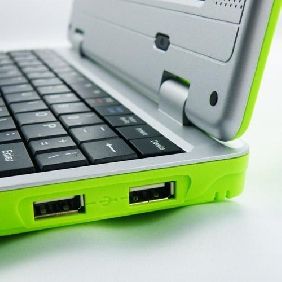 P4You Mini Netbook W LAN Laptop 7 Zoll @ Android @ Grün Green
