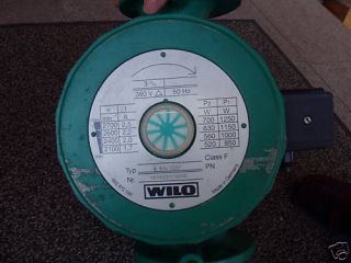 Wilo Pumpe S 65/125 r BL 340 mm 3x400V