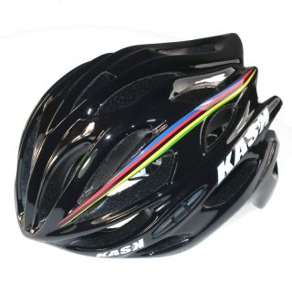 Koo Bikes   KASK Mojito Helmet Cavendish World Champion Black MEDIUM