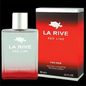 LA RIVE RED LINE Mens Eau de Toilette ~New & Sealed 3 OZ 90ML