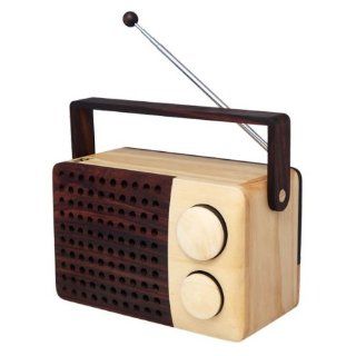 Unikat Radio Magno wooden radio IKoNO (inkl. Anschluss für iPhone