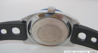 Ruhla de Luxe GDR Uhr HAU Herren Taucher design vintage gents watch