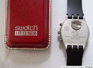 swatch Uhr time cut too Irony Chrono 1998 mens watch