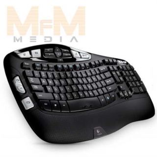 Wireless Keyboard K350 Wave Tastatur Unifying K 350 Keyboard Kabellos