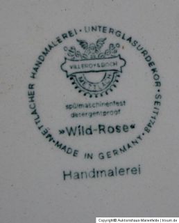 Suppenschüsseln Ragout Terrine mit Deckel Villeroy & Boch Wildrose