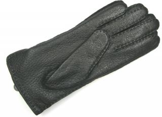 ROECKL Leder Handschuhe Peccary 11013 370 neu schwarz