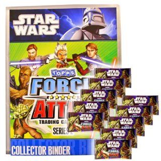 Star Wars Force Attax serie 2 Trading Card Game Starter Pack and 10