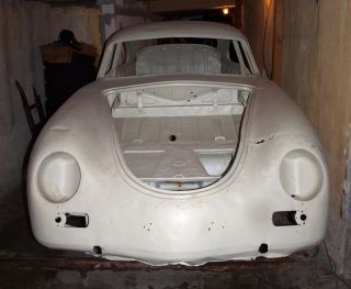 Porsche 356 vor A pre A 1500S Knickscheibe Karosserie Rohkarosse