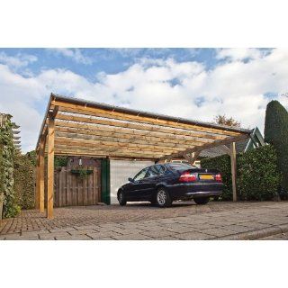 Doppelcarport (500 x 600 cm) Garten