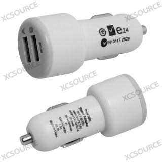 KFZ 2A Auto Dual USB Charger Adapter für iPhone 4 3G iPod Touch 3G