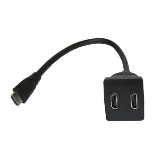 HDMI Y Kabel, 1 x HDMI Stecker an 2 x HDMI Buchsevon Unbekannt