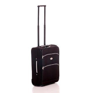 Trolley Boardcase Reisekoffer in zeitlosem schwarz/grau, inklusive
