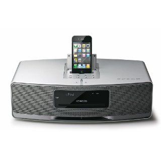 Kenwood K 525 S Kompakt Audiosystem mit integriertem iPod/iPhone Dock