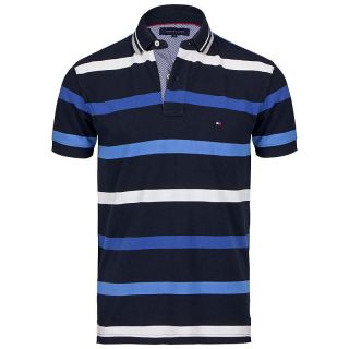 Tommy Hilfiger Poloshirt Shirt T Shirt Polo COHEN blau 0887811367 S M