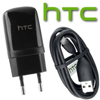 HTC Ladegerät + Datenkabel f HTC One S (Ville) / Lader TC E250 / USB