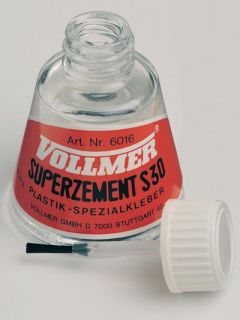 Vollmer HO 6016 Vollmer Superzement S3 25 ml Neu