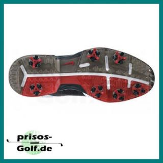 Nike LUNAR CONTROL Golfschuh   Herren   weiß/schwarz/rot