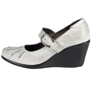 Olivia Keilpumps Leder 334 M Bianco Schuhe & Handtaschen