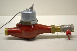 Durchflußsensor Wasserzähler Typ 413 bis 120°C   Qn 6 m³/h inkl