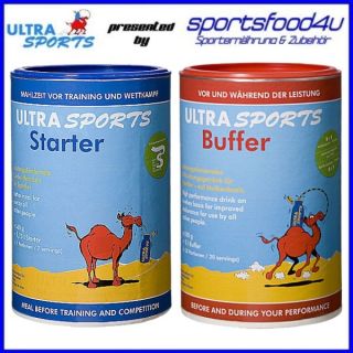 ULTRA SPORTS Starter + Buffer a 1x 560g/500g Dose   für lang