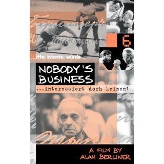 Nobodys Business [VHS] Alan Berliner VHS