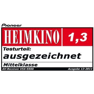Pioneer VSX S500 K 5.2 AV Receiver (3D, DLNA, Internet Radio, HDMI