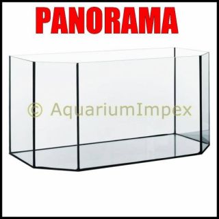 60x30x30 cm PANORAMA Aquarium Becken Glasbecken 50 L 60 30 Horizont