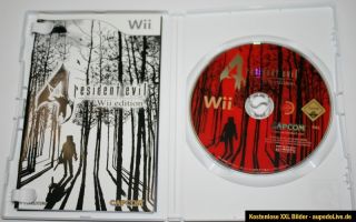 Nintendo Wii Spiel Resident Evil 4 FSK 18 TOP Sammlungsaulösung