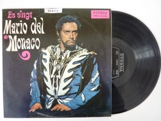 Es singt Mario del Monaco Eterna Stereo 825609 Vinyl 12 LP B422