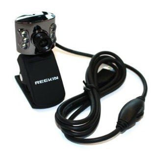 Reekin USB 2.0 Webcam BlueEye 5.0 mit Glaslinse und 6 