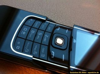 Nokia 8600 Luna   Schwarz (Ohne Simlock) Handy