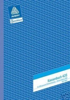 AveryZweckform 426 Kassenbuch EDV 100Blatt